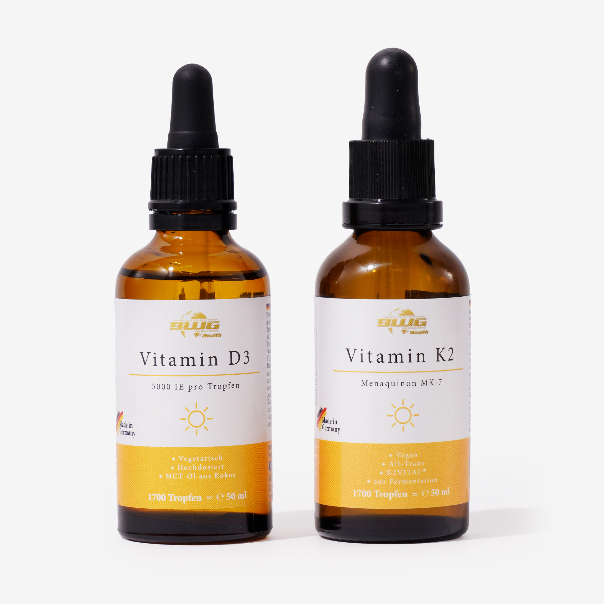 Vitamin D3 + K2 Drops